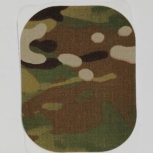 Vintage SOT Source One Tactical Patch 4" x 3" Peel & Stick Woodland Camouflage